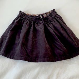 Girls Zara corduroy skirt. Size 3/4. Perfect condition